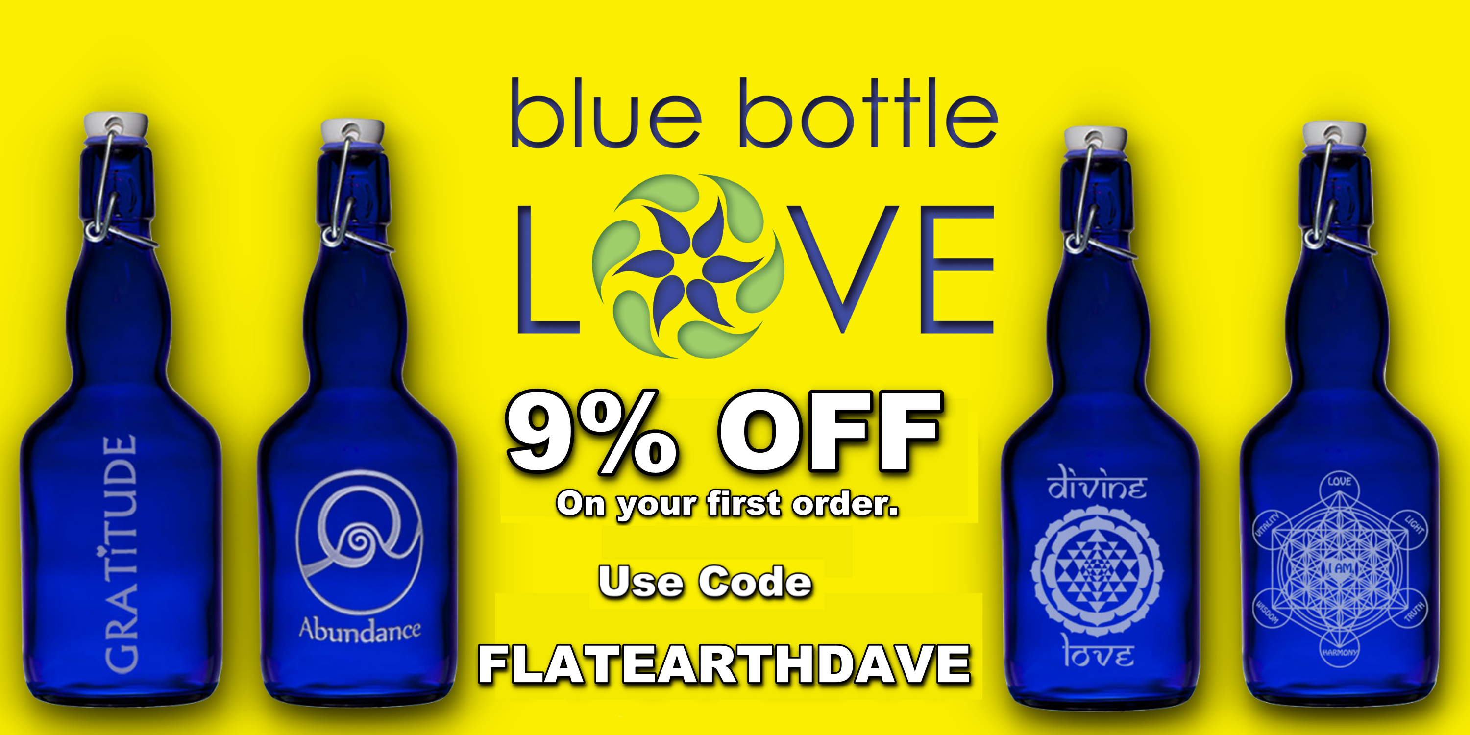 Blue Bottle Love